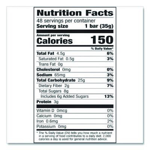 Nature Valley Granola Bars, Chewy Fruit and Nut Trail Mix, 1.2 oz Pouch, 48/Box (GEM19696)