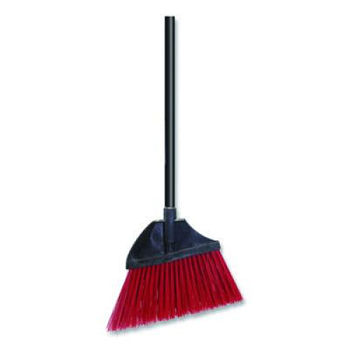 Nexstep Commercial Products MaxiPlus Angle Broom, 56" Overall Length, Red/Black (91284)