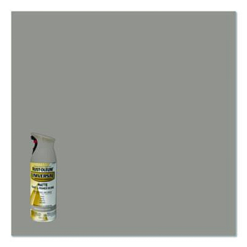 Rust-Oleum Universal Premium Spray Paint, Matte Greige, 12 oz Aerosol Can, 6/Carton (376724)