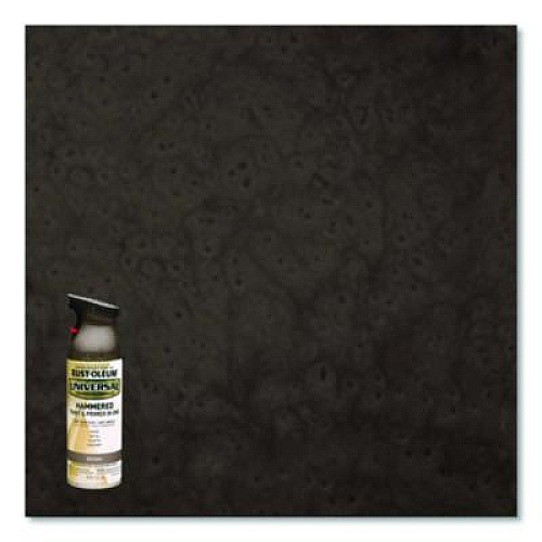Rust-Oleum Universal Premium Spray Paint, Hammer Brown, 12 oz Aerosol Can, 6/Carton (245218)