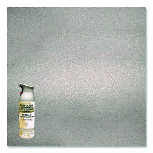 Rust-Oleum Universal Premium Spray Paint, Aged Nickel, 12 oz Aerosol Can, 6/Carton (249130)