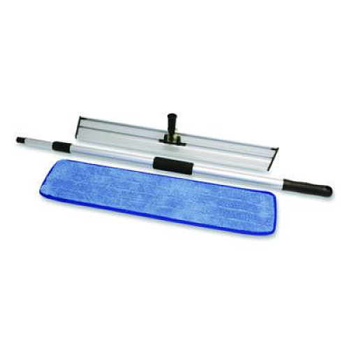 Nexstep Commercial Products MaxiPlus Microfiber Pads, 18", Blue (9696412)