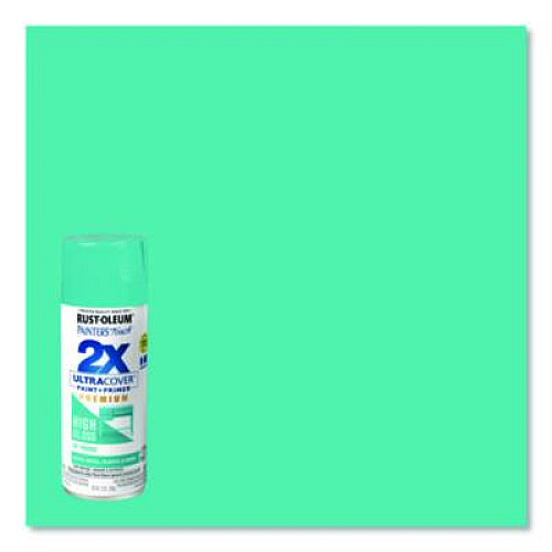 Rust-Oleum Painter's Touch 2X Ultra Cover Spray Paint, High Gloss St. Tropez, 12 oz Aerosol Can, 6/Carton (331175)