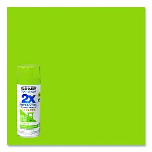 Rust-Oleum Painter's Touch 2X Ultra Cover Spray Paint, High Gloss Tropical Leaf, 12 oz Aerosol Can, 6/Carton (331179)