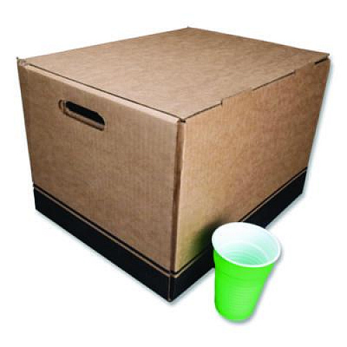 SCT Carryout Boxes, Large Transport Box, 13.5 x 17 x 11.25, Kraft, 15/Carton (1174)
