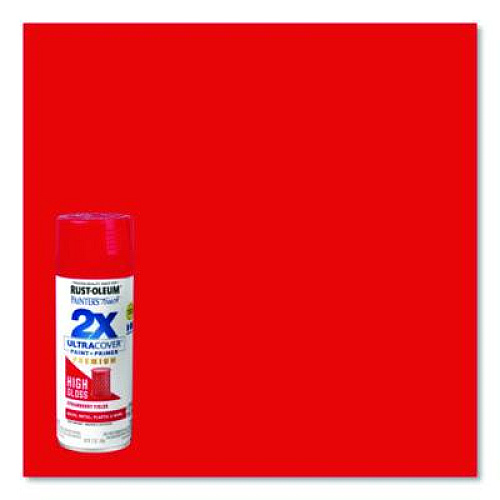 Rust-Oleum Painter's Touch 2X Ultra Cover Spray Paint, High Gloss Strawberry Fields, 12 oz Aerosol Can (331180EA)