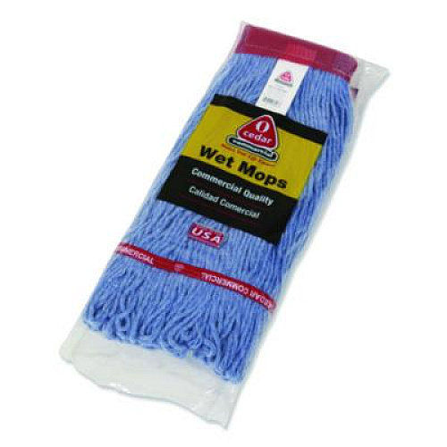 Nexstep Commercial Products MaxiClean Loop-End Mop, Cotton/Synthetic, 20 oz, Blue (97156)