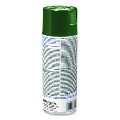 Rust-Oleum Painter's Touch 2X Ultra Cover Spray Paint, Gloss Hunter Green, 12 oz Aerosol Can, 6/Carton (334034)