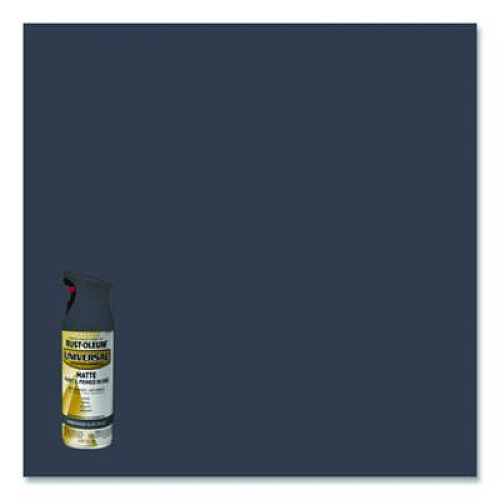 Rust-Oleum Universal Premium Spray Paint, Matte Slate Blue, 12 oz Aerosol Can (376723EA)