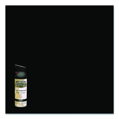 Rust-Oleum Universal Premium Spray Paint, Gloss Black, 12 oz Aerosol Can (245196EA)