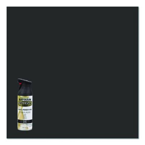 Rust-Oleum Universal Premium Spray Paint, Flat Black, 12 oz Aerosol Can (245198EA)