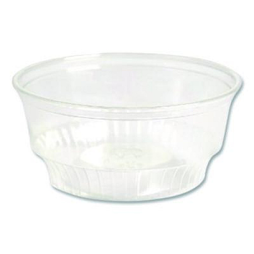 Plastifar Plastic Cold Cups, Sundae, 5 oz, Clear, 1,000/Carton (18438)