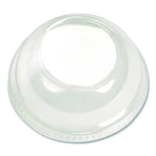 Plastifar PET Lids, Fits 5 oz and 8 oz Sundae Cup, 100/Sleeve, 10/Sleeves/Carton (18431)