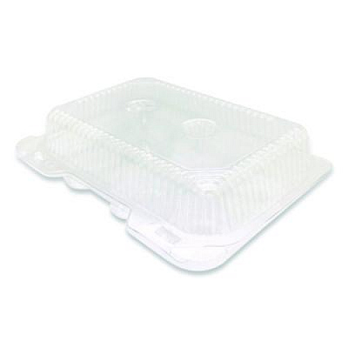 Plastifar Bakery Containers, Muffin/Cupcake, 7.25 x 9.88 x 3.13, Clear, 250/Carton (18200)