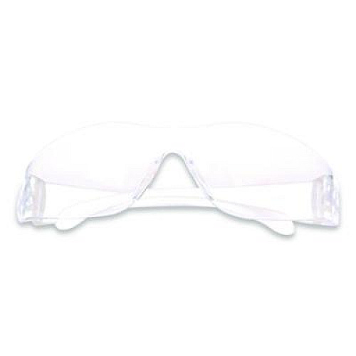 3M Virtua Wraparound Protective Eyewear, Frameless, Clear Single Lens, 100/Carton (1132901)