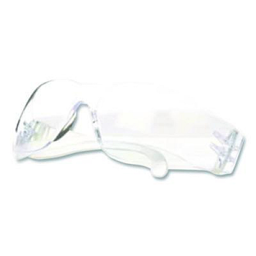 3M Virtua Wraparound Protective Eyewear, Frameless, Clear Single Lens, 100/Carton (1132901)