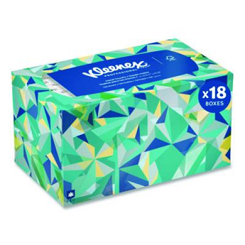 Kleenex Hand Towels, POP-UP Box, Cloth, 1-Ply, 9 x 10.5, Unscented, White, 120/Box, 18 Boxes/Carton (01701CT)