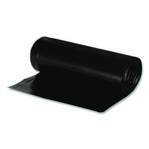 Earthsense Commercial Linear Low Density Large Trash and Yard Bags, Open-Face, 33 gal, 0.9 mil, 32.5" x 40", Black, 80/Carton (RNW1TL80)