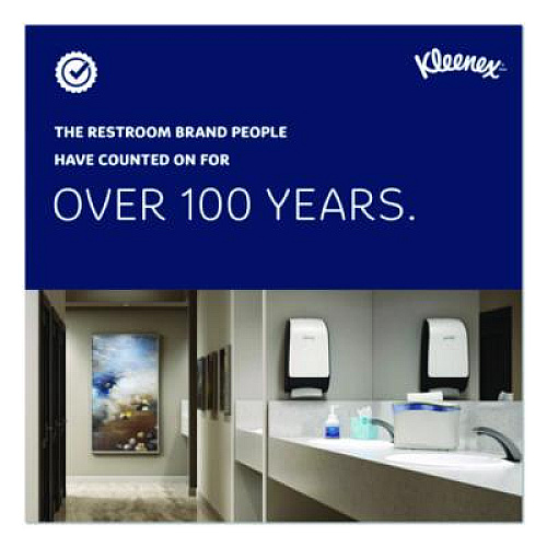 Kleenex Premiere Kitchen Roll Towels, 1-Ply, 11 x 9.4, White, 70/Roll, 24 Rolls/Carton (13964)