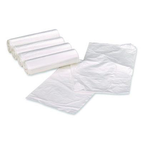 Earthsense Commercial Linear Low Density Clear Recycled Can Liners, 23 gal, 1 mil, 28.5" x 43", Clear, 150/Carton (RNW4310C)