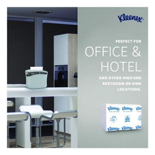 Kleenex Reveal Multi-Fold Towels, 2-Ply, 8 x 9.4, White, 16/Carton (46321)