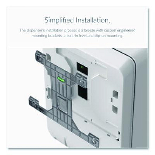 Kimberly-Clark Professional* ICON Automatic Roll Towel Dispenser, 20.12 x 16.37 x 13.5, Silver Mosaic (53691)