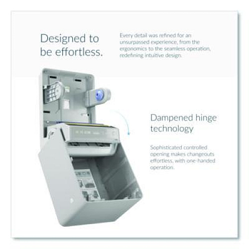 Kimberly-Clark Professional* ICON Automatic Roll Towel Recessed Dispenser Housing, Narrow without Trim Panel, Stainless Steel (53697)