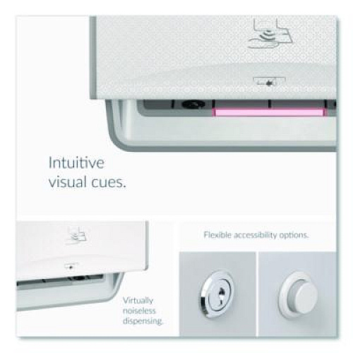 Kimberly-Clark Professional* ICON Automatic Roll Towel Dispenser, 20.12 x 16.37 x 13.5, White Mosaic (58710)
