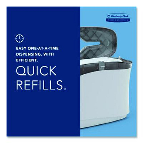 Kimberly-Clark Professional* Countertop Folded Towel Dispenser, 13.3 x 5.2 x 9, Gray (55760)