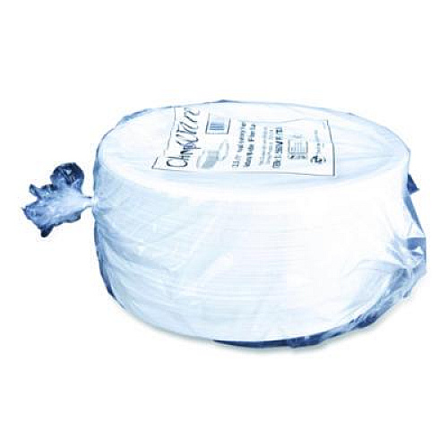 SCT ChampWare Molded Fiber Tableware, Molded Fiber Platter, 12.5" dia, White, 125 Plates/Sleeve, 4 Sleeves/Carton (18560WPF)