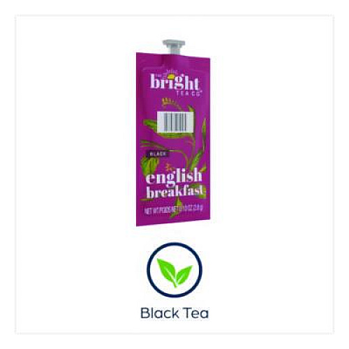 The Bright Tea Co. Tea Freshpack Pods, English Breakfast, 0.1 oz, 100/Carton (MDRB507)