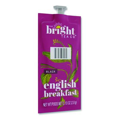 The Bright Tea Co. Tea Freshpack Pods, English Breakfast, 0.1 oz, 100/Carton (MDRB507)