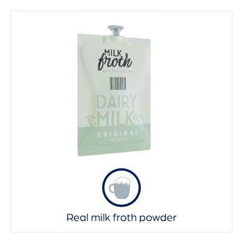 ALTERRA FLAVIA Real Milk Froth Freshpacks, 0.46 oz Packet, 72/Carton (MDR12475)