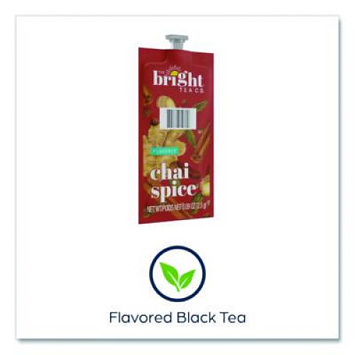The Bright Tea Co. Tea Freshpack Pods, Chai Spice, 0.09 oz, 100/Carton (MDRB501)