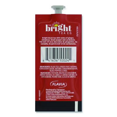 The Bright Tea Co. Tea Freshpack Pods, Chai Spice, 0.09 oz, 100/Carton (MDRB501)