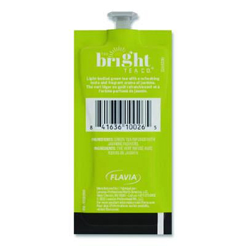 The Bright Tea Co. Tea Freshpack Pods, Green with Jasmine, 0.03 oz, 100/Carton (MDRB503)