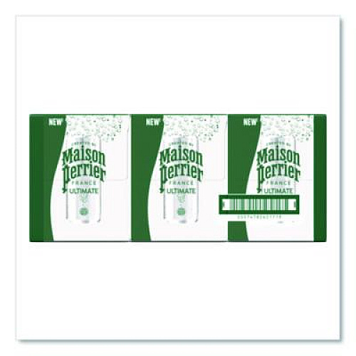 Nestl Maison Perrier Sparkling Water, Plain, 11.15 oz, 8 Cans/Box (60171)