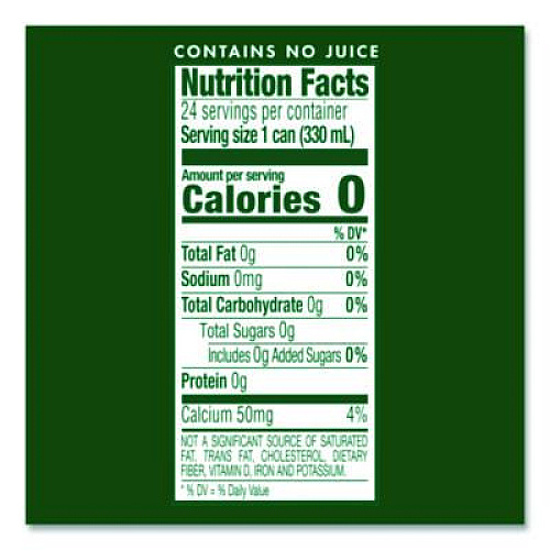 Nestl Maison Perrier Sparkling Water,11.15 oz Can, Lime, 8 Cans/Box (85129)