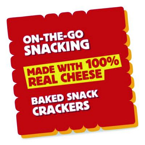 Cheez-It Baked Snack Crackers, Variety Pack, 0.75 oz Bag, 12/Box (94026)