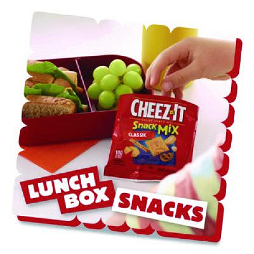 Cheez-It Snack Mix, Classic Cheese, 0.75 oz Bag, 12/Box (11719)