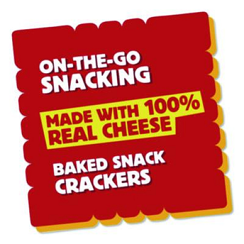 Sunshine Cheez-it Crackers, 1.5 oz Bag, White Cheddar, 45/Carton (10892)
