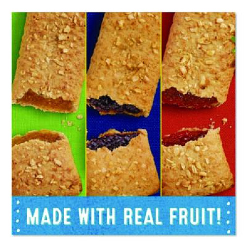 Kellogg's Nutri-Grain Soft Baked Breakfast Bars, Asstd: Apple, Blueberry, Strawberry, 1.3 oz Bar, 48/Carton (05872)