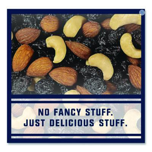 Kar's Fresh Harvest Trail Mix, Raisin Almond Cashew, 4.5 oz Bag, 12/Box (08444)