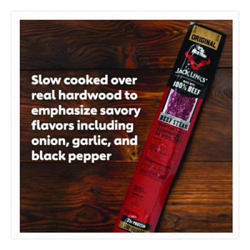 Jack Links Beef Steak, Original, 1 oz., 12/Box (02027)