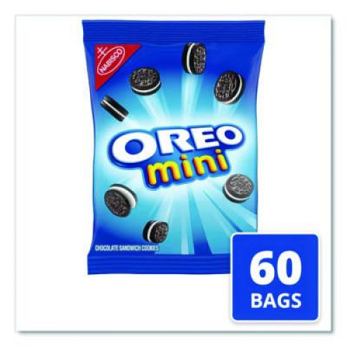 Nabisco Oreo Minis - Single Serve, 1.75 oz Packets, 60/Carton (NFG00011)