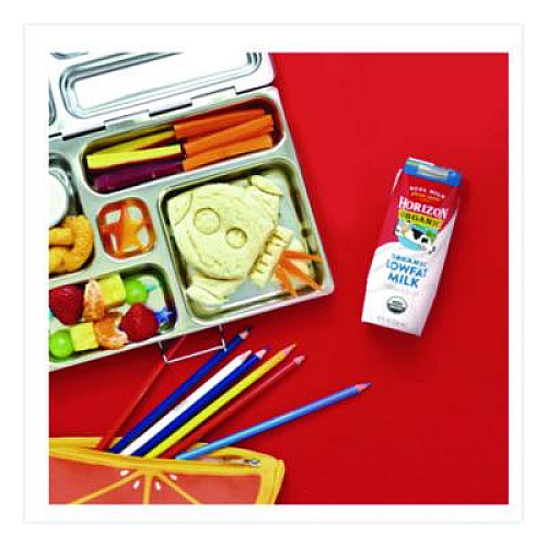Horizon Organic Low Fat Milk, 1% Plain, 8 oz, 18/Carton (061223)