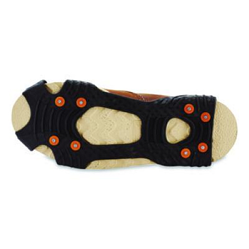 ergodyne Trex 6300 One Piece Slip-on Ice Cleats, Medium, Black, Pair (16753)