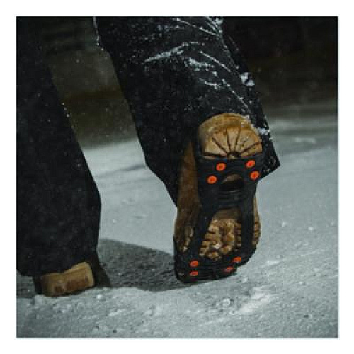 ergodyne Trex 6300 One Piece Slip-on Ice Cleats, X-Large, Black, Pair (16755)
