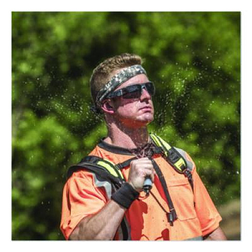 ergodyne Chill-Its 6700/6705 Bandana/Headband, One Size Fits All, Camo (12304)
