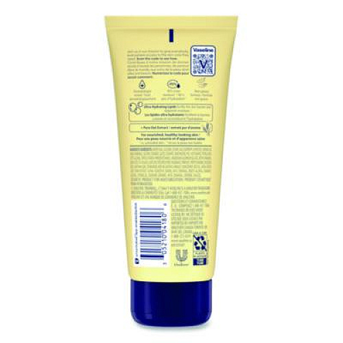 Vaseline Intensive Care Nourishing Moisture Body Lotion, 3.4 oz Squeeze Tube, 12/Carton (04448CT)